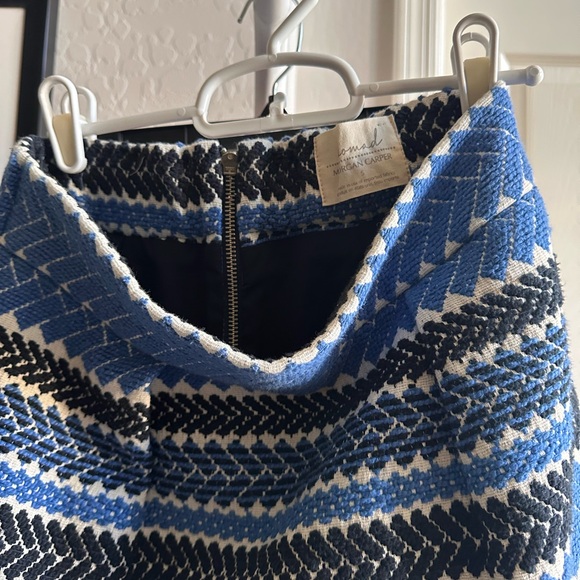 Anthropologie Nomad by Morgan Carper Woven Jacquard Skirt - Picture 7 of 8